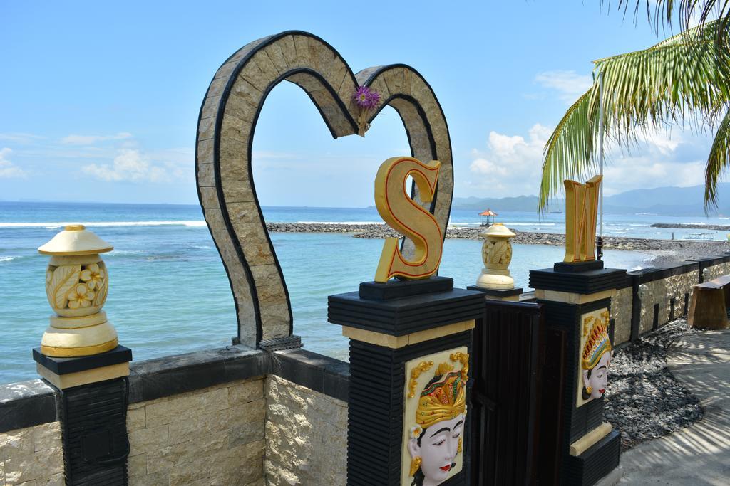Segara Wangi Beach Cottages Candidasa Esterno foto
