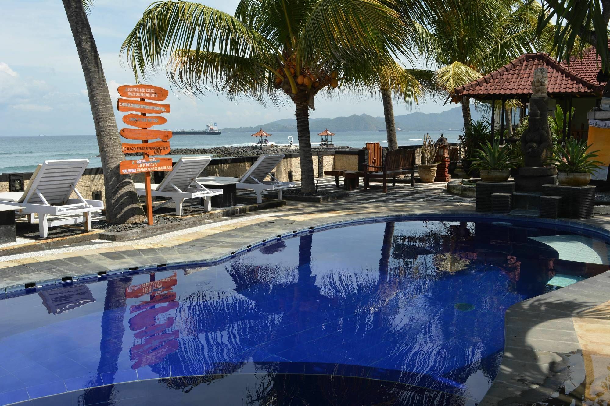 Segara Wangi Beach Cottages Candidasa Esterno foto